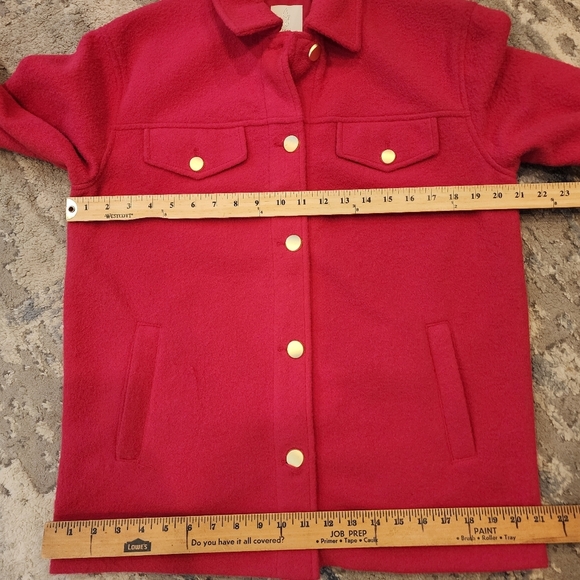 NWT Joie Faux Wool Pink Jacket. Size XS. Slightly oversized. - Picture 12 of 16